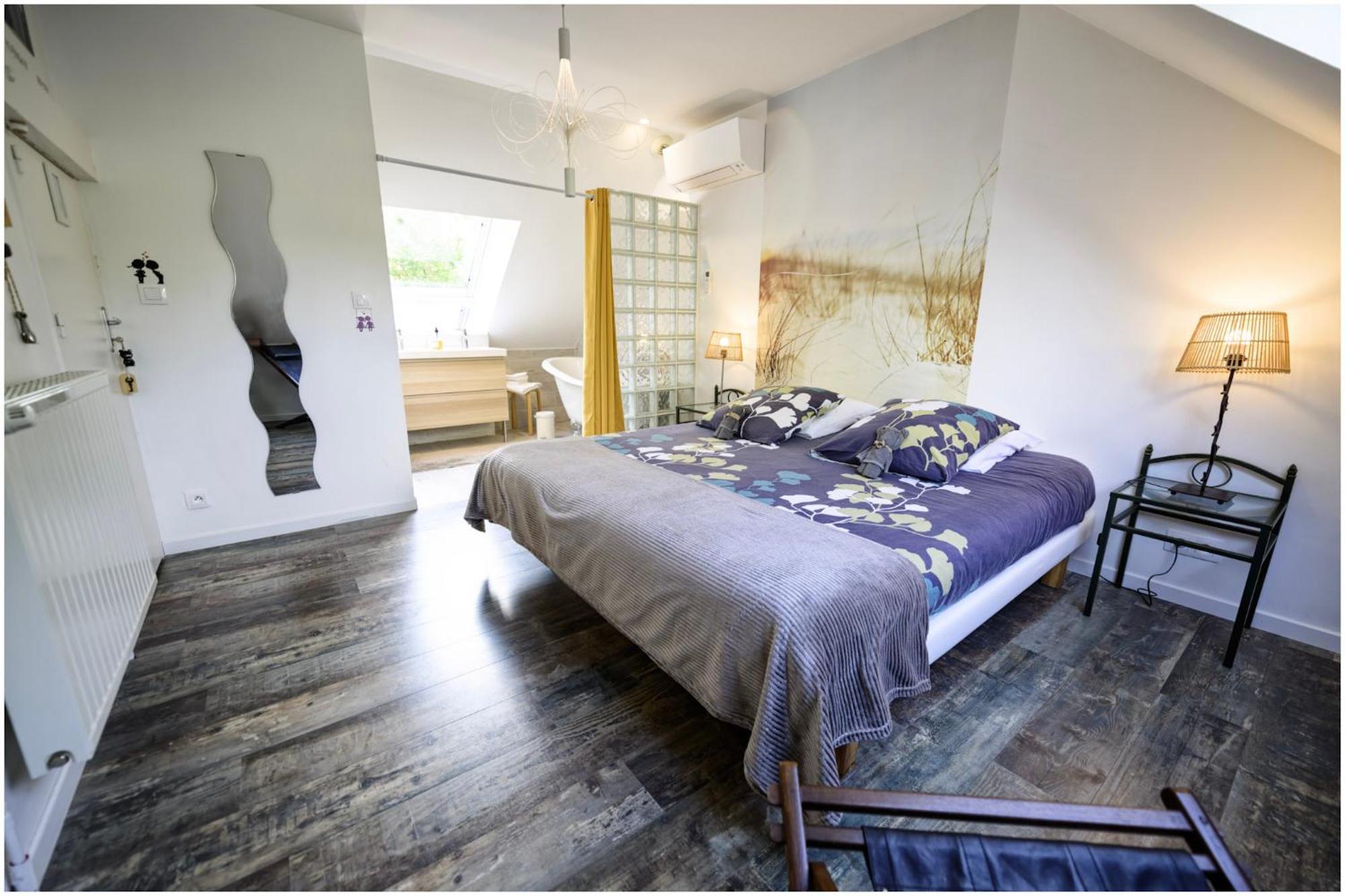 Les 2 Gites Des Chambres De Capucine Carcagny 部屋 写真