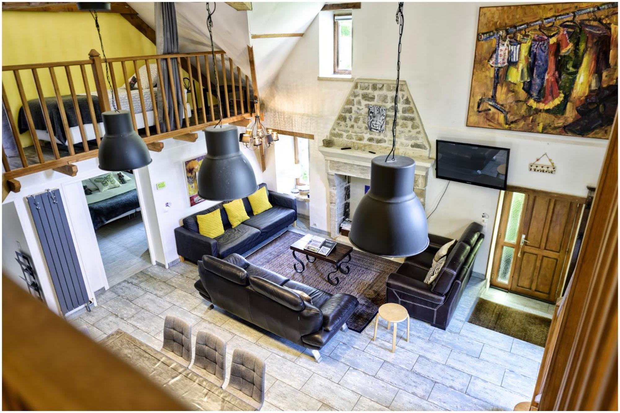 Les 2 Gites Des Chambres De Capucine Carcagny 部屋 写真